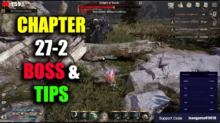 Night Crows Chapter 27-2 Boss GamePlay & TIPS