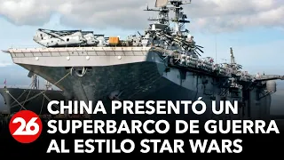 China presenta un concepto de superbuque de guerra capaz de sustituir a toda una flota