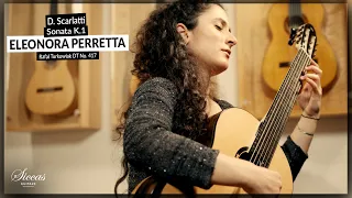 Eleonora Perretta plays Sonata K1 by Domenico Scarlatti on a 2021 Rafal Turkowiak DT 64 cm No. 417