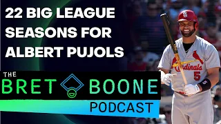 What a Legendary Career for Albert Pujols | The Bret Boone Podcast