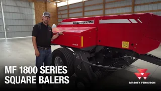 MF 1800 Series | Square Balers | Overview