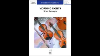 Morning Lights by Brian Balmages Orchestra - Score and Sound