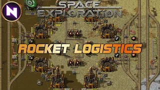 How To CARGO ROCKET LOGISTICS In Factorio Space Exploration | Guide/Walkthrough