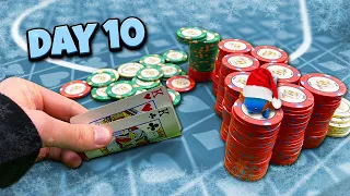 I HOSTED THE CRAZIEST POKER GAME OF MY LIFE IN CHICAGO!! | Wolfmas Day #10