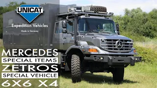 UNICAT Expedition Vehicle - Special items for a special vehicle, Mercedes Benz Zetros 6x6 x4