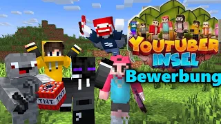 Meine Bewerbung für die Youtuber Insel! #inselbewerbung #youtuberinsel #minecraft #bewerbung #viral