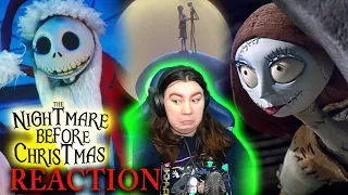 The Nightmare Before Christmas (1993) REACTION! - First Time Watching!
