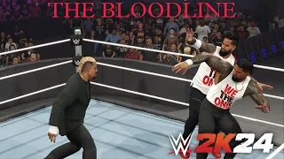 New Bloodline Vs Old Bloodline - Tag Team Match WWE 2k24