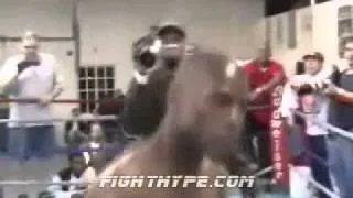 FLOYD FLASHBACK: MAYWEATHER TRAINING FOR JUDAH PT. 2