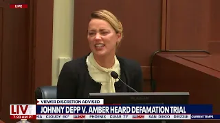 Amber Heard mocks Johnny Depp for proposing without ring | LiveNOW from FOX