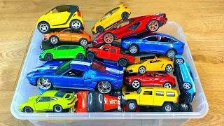 Big Collection of DIecast model Cars from The Box Jada, Burago, Wely Diecast cars
