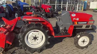 Японський мінітрактор YANMAR F6.  Відеоогляд від  ВЕСТ.