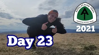 Day 23 | Summiting Big Bald, Bad Weather Coming Up | Appalachian Trail 2021