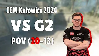 CS2 POV rain (20-13) vs G2 (ancient) - IEM Katowice 2024 Quarter-final