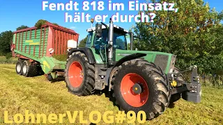 LohnerVLOG#90 Fendt Favorit 818😍 unterwegs mit Strautmann Giga Vitesse 3DO I Terex AM16R  warten