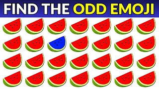 Find the Odd Emoji | Emoji Quiz