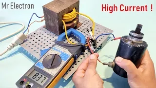 12V 100A DC from 220V AC for High Current DC Motor using Old Microwave Oven Transformer - Part 2