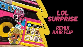 NEW LOL Surprise Remix Hair Flips Unboxing Toy Review | TadsToyReview