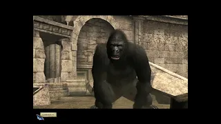 Tomb Raider Anniversary - Ingame Cutscene: Gorillas
