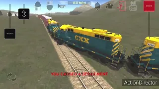 Train and rail yard - Freight trains vs 1413 - jocuri cu trenuri/ train games..