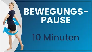 10 Minuten Bewegungspause gegen Verspannungen & für spürbar mehr Energie