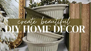 How to create an old world look • thrift flip home decor • home decor on a budget • DIY