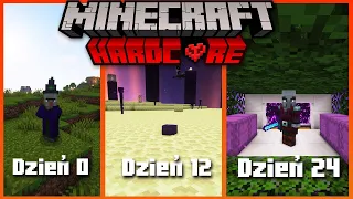 Przeżyłem 25 DNI będąc zmiennokształtnym w Minecraft HARDCORE 1.19!