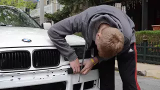 e36 M front bumper Install