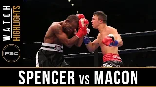 Spencer vs Macon Highlights: September 30, 2018 - PBC on FS1