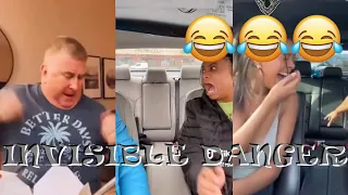 INVISIBLE DANGER PRANK (Try Not To Laugh!!) 😂 | Funny TikTok Compilation 🤣🤣🤣