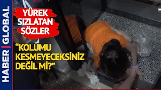 Küçük Kızın Kolu Asansöre Sıkıştı!