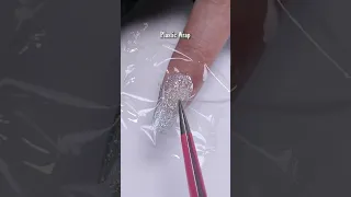 DIY Nail Art Using Plastic Wrap | BORN PRETTY