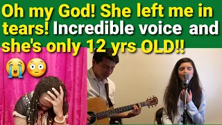 Angelina Jordan A million years ago reaction | She left me in tears! Incredible performance!