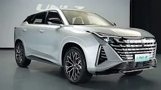 The 2024 Changan Uni-Z crossover debuts with a new hybrid system.