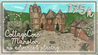 Bloxburg Build || Cottagecore Mansion Castle [no advanced placing] 175k