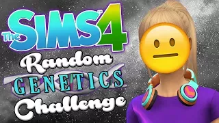 Sims 4 Random Genetics Challenge (CAS) - WHY ARE THEY SO BLAND?!