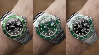 Which Rolex Submariner is best, Kermit or Hulk?