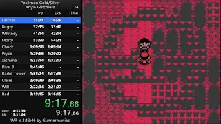 Pokemon Gold Any% Glitchless in 3:18:22