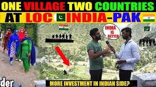 KASHMIR VILLAGE AT INDIA🇮🇳 PAKISTAN🇵🇰 LOC | LAST VILLAGE AT INDIA PAK BORDER | PEOPLE TV |