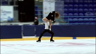 Anna Simova/Kirill Aksenov, Rhythm dance, 4 Nationals Championships 2022