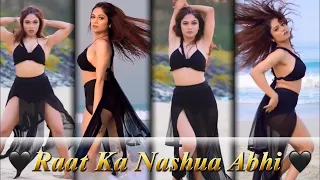 Raat ka Nasha abhi 🖤🖤|| Cover by sonali bhadauria || Raat Ka Nasha || Subscribe || Dance Video ||