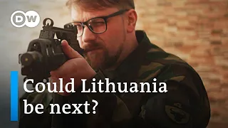 Lithuania strengthens forces over Russia tensions | DW News