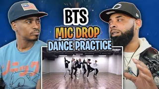 AMERICAN RAPPER REACTS TO-[CHOREOGRAPHY] BTS (방탄소년단) 'MIC Drop' Dance Practice (MAMA dance break )