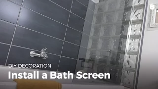 How to Install a Shower Screen | DIY Projects
