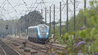 TransPennine Express Class 802 passes Thirsk (17/8/23)