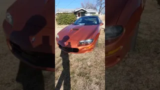 01 CAMARO SS "Sunset Orange" BEAUTIFUL CAR