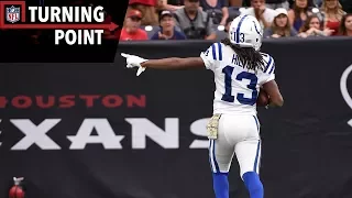 T.Y. Hilton's Presence of Mind Comes Up Huge vs. Texans (Week 9) | NFL Turning Point