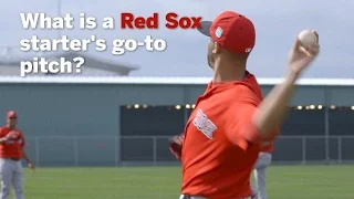 What is a Red Sox pitcher's routine in between starts?