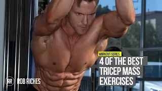 4 BEST Triceps Exercises for SIZE & SHAPE [CC]