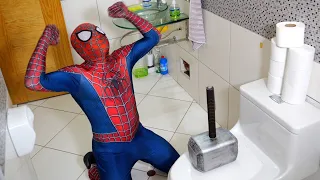 Spider-Man Pranked By Thor l Spider Man Problems İn Real Life l No Way Home